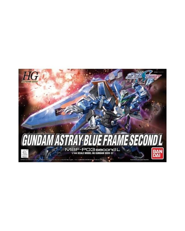 HIGH GRADE - GUNDAM ASTRAY BLUE FRAME SECOND L MOBIL SUIT MBF-P03 - SCALA 1/144