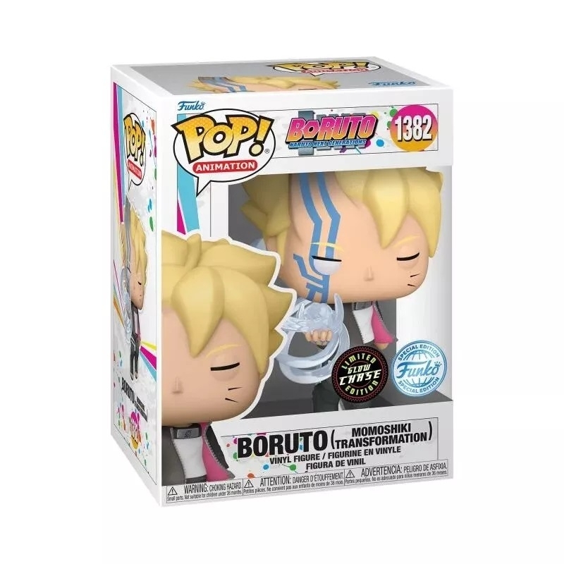 BORUTO: NARUTO NEXT GENERATION - POP FUNKO 1382 BORUTO (MOMOSHIKI TRANSFORMATION) CHASE GA EXL