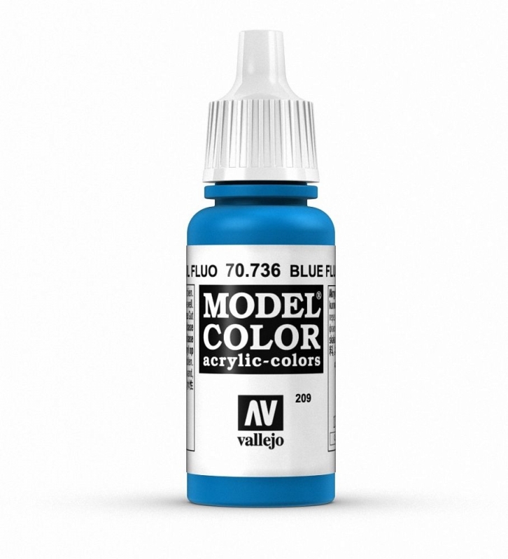 MODEL COLOR BLUE FLUORESCENT