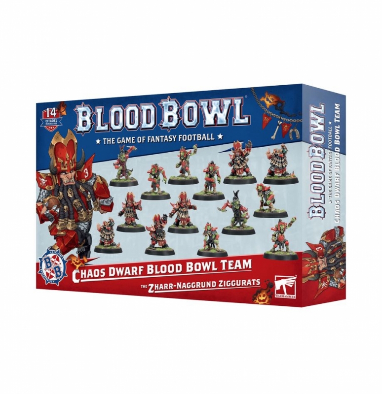  BLOOD BOWL: CHAOS DWARF TEAM Chaos Dwarf : gli Zharr-Naggrund Ziggurats