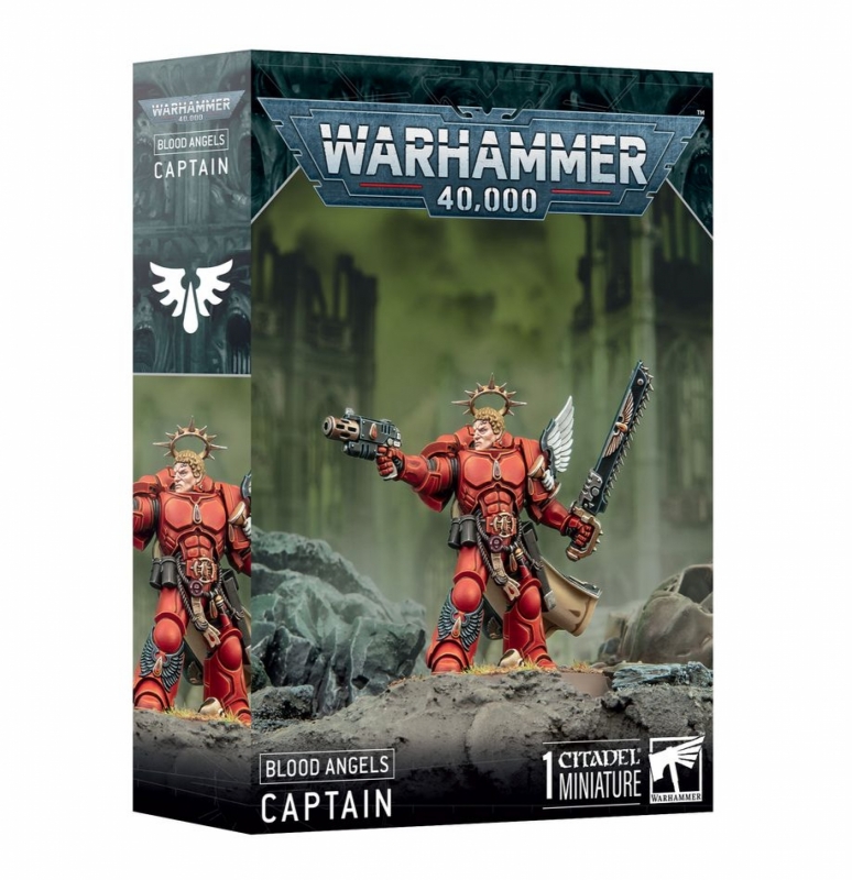  WARHAMMER 40.000 - BLOOD ANGELS: CAPITANO