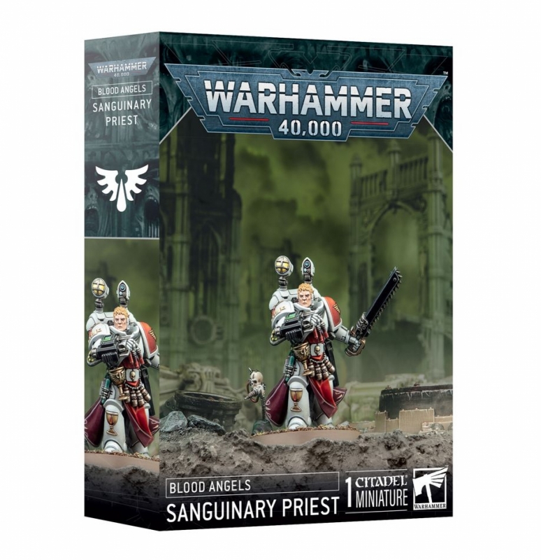  WARHAMMER 40.000 - BLOOD ANGELS: SACERDOTE SANGUINARIO