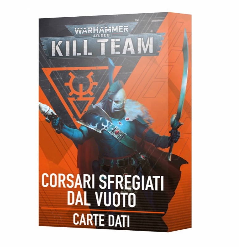 WARHAMMER 40K: KILL TEAM DATACARDS CORSARI SFREGIATI DAL VUOTO (ITA 2024)