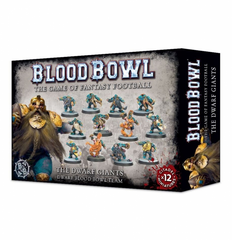  BLOOD BOWL: DWARF TEAM : The Dwarf Giants