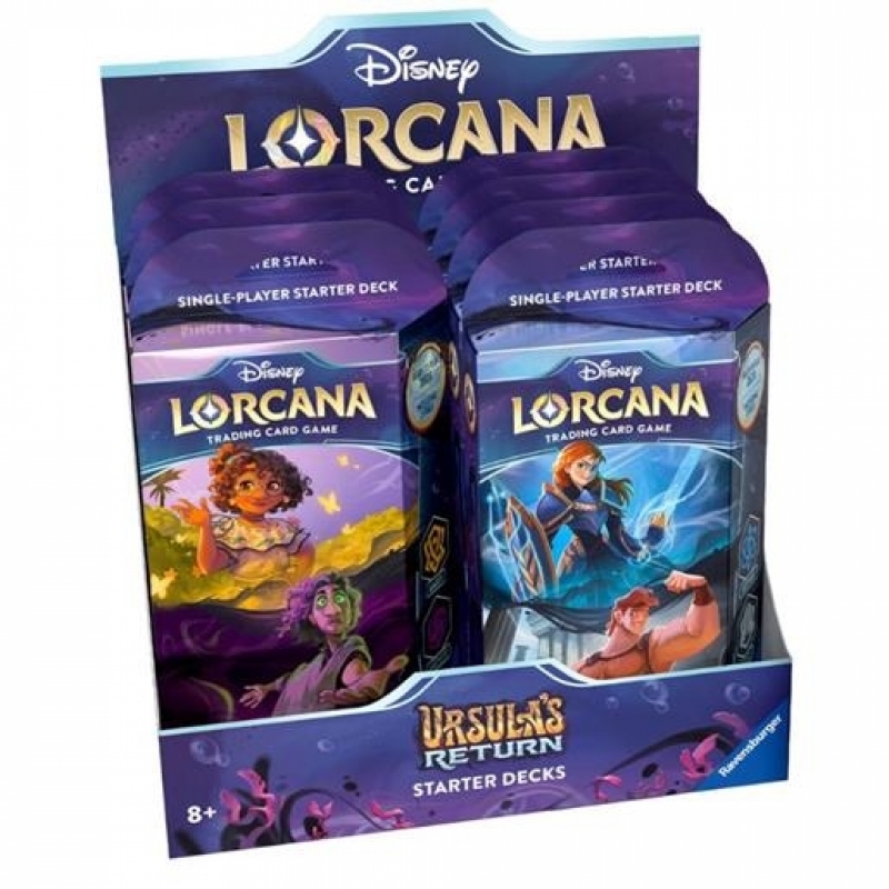 LORCANA -URSULA'S RETURN - BOX 8 STARTER DECKS (ENG)