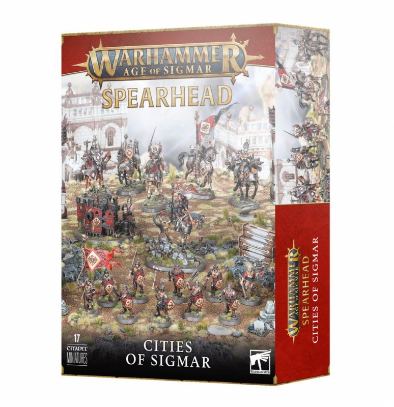 WARHAMMER AGE OF SIGMAR - PUNTA DI LANCIA - CITTA' di SIGMAR