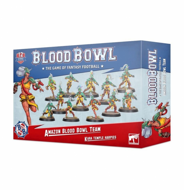  BLOOD BOWL: AMAZON TEAM : Kara Temple Harpies