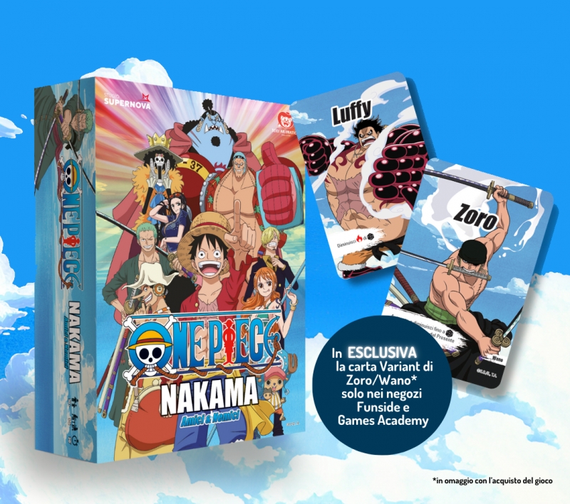 ONE PIECE NAKAMA - Amici e Nemici - IL GIOCO DA TAVOLO