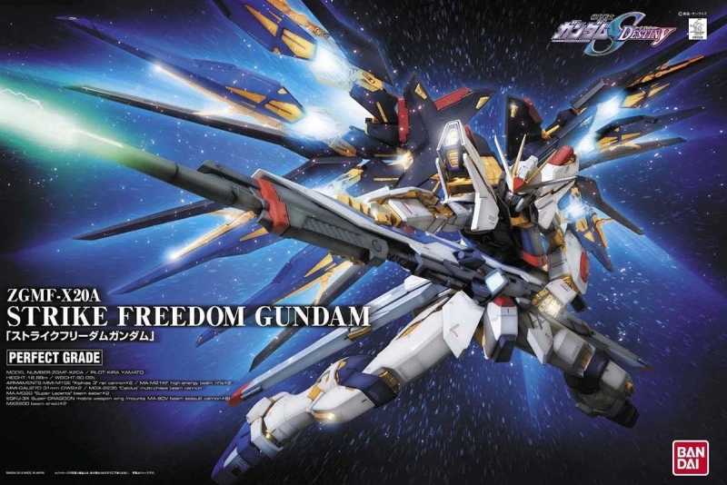 PERFECT GRADE - GUNDAM ZGMF-X20F STRIKE FREEDOM - MODEL KIT 1/60