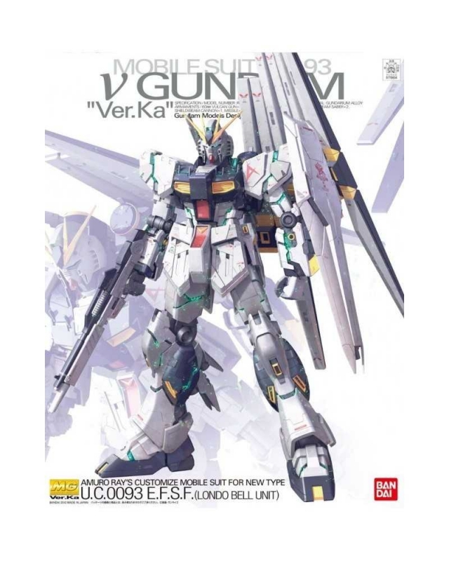 MASTER GRADE - GUNDAM NU VER KA - MOBIL SUIT RX-93 - MODEL KIT 1/100