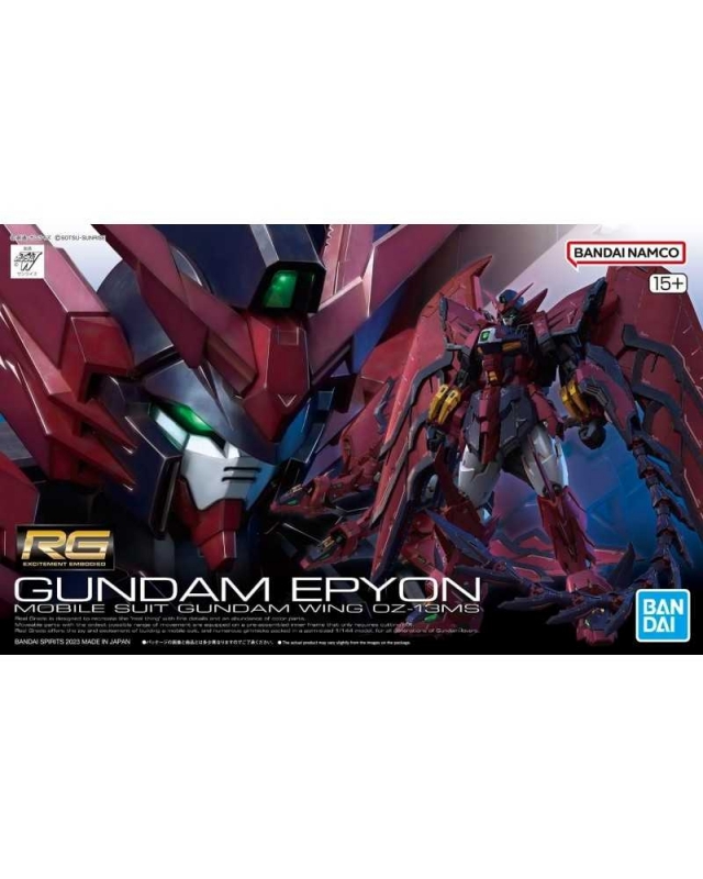 REAL GRADE - GUNDAM EPYON - MOBIL SUIT GUNDAM WING OZ-13MS - scala 1/144