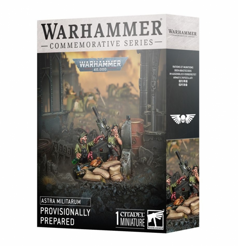 WARHAMMER 40.000 - ASTRE MILITARUM Armati e Rifocillati - COMMEMORATIVE SERIES 