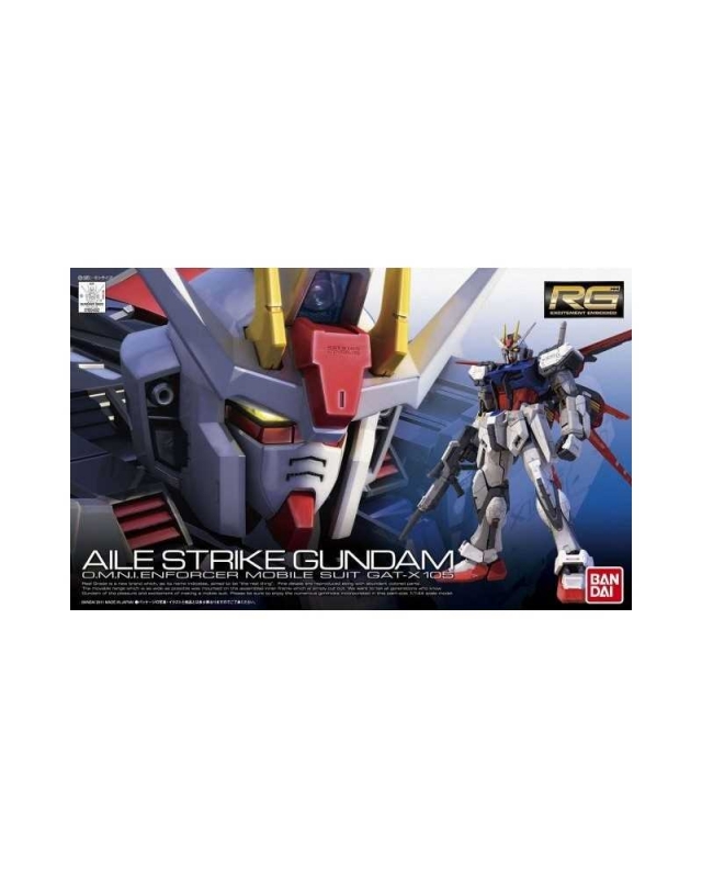 REAL GRADE - AILE STRIKE GUNDAM - MOBIL SUIT GAT-X 105 - scala 1/144