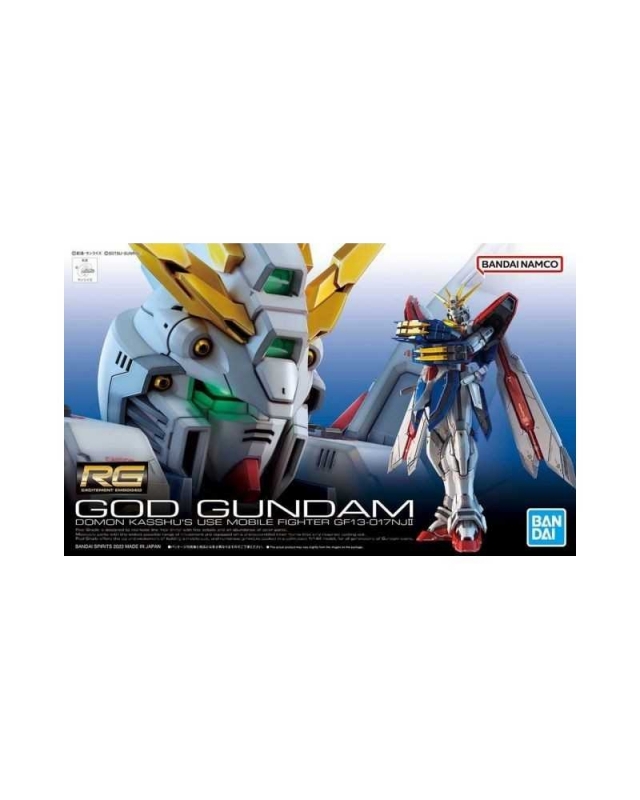 REAL GRADE - GOD GUNDAM - MOBIL SUIT GF13-017NJII - scala 1/144 