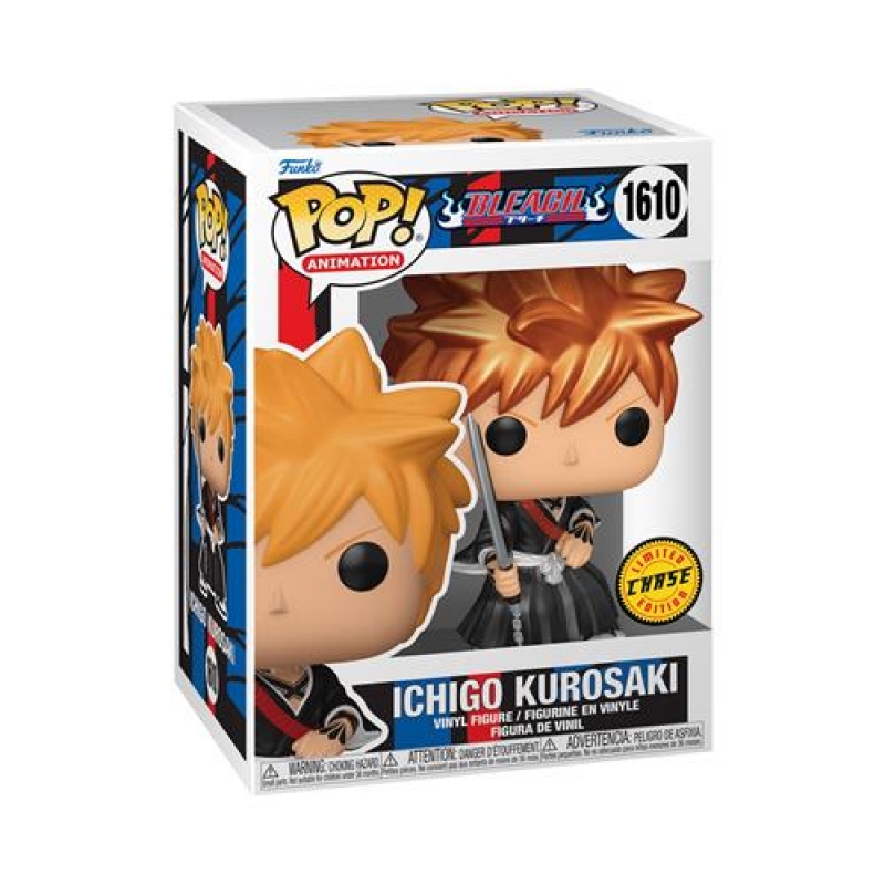 BLEACH - POP FUNKO VINYL FIGURE 1610 ICHIGO (SHIKAI) (METALLIC) - CHASE VERSION