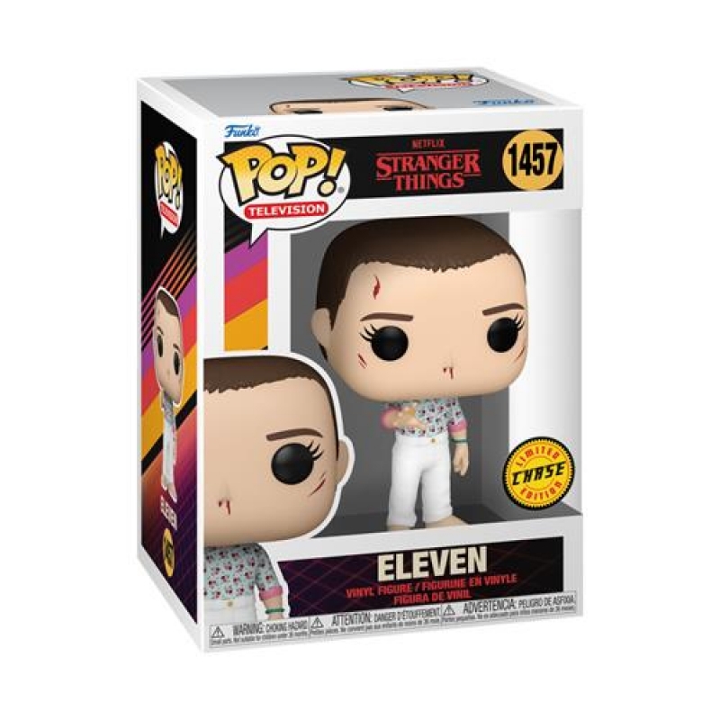 STRANGER THINGS 4 - POP FUNKO VINYL FIGURE 1457 FINALE ELEVEN CHASE VERSION