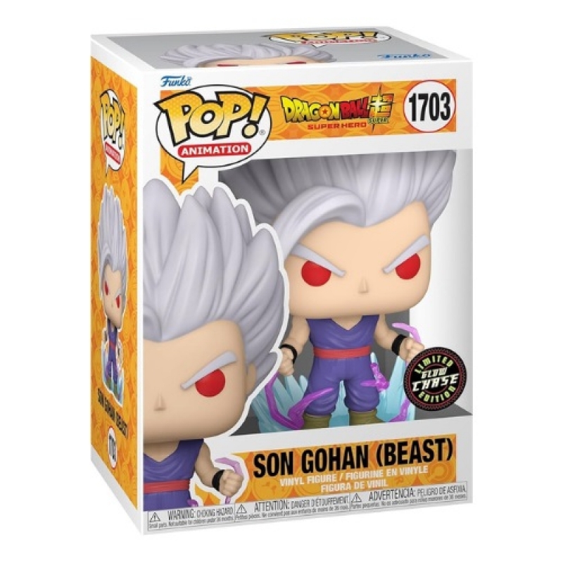 DRAGON BALL SUPER - POP FUNKO VINYL FIGURE 1709 GOHAN BEAST CHASE