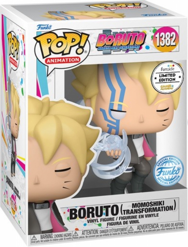 BORUTO: NARUTO NEXT GENERATION - POP FUNKO 1382 BORUTO (MOMOSHIKI TRANSFORMATION) REGULAR GA EXCL