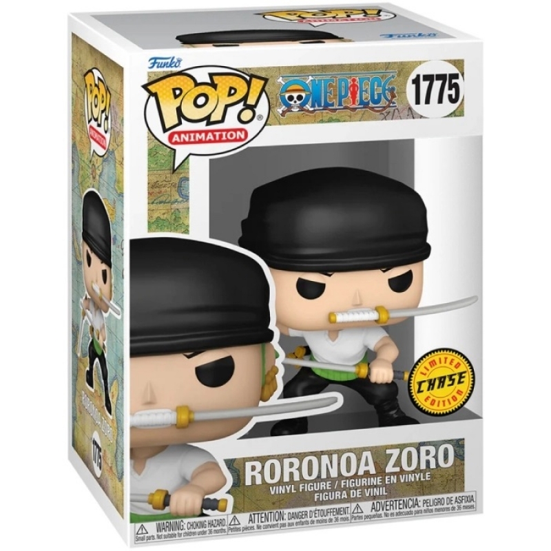 ONE PIECE - POP FUNKO VINYL FIGURE 1775 ZORO CHASE