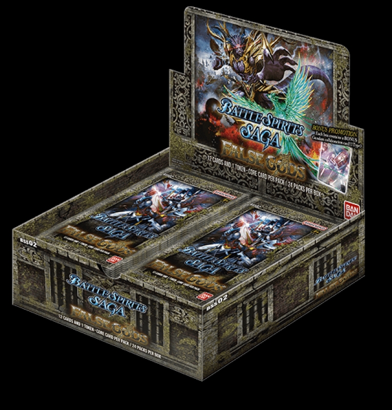 BATTLE SPIRITS SAGA - [BSS02] FALSE GODS - BOX 24 BOOSTER PACK