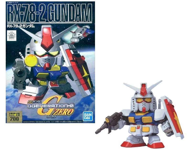 SUPER DEFORMED - GUNDAM  BB200 RX-78-2 - MODEL KIT