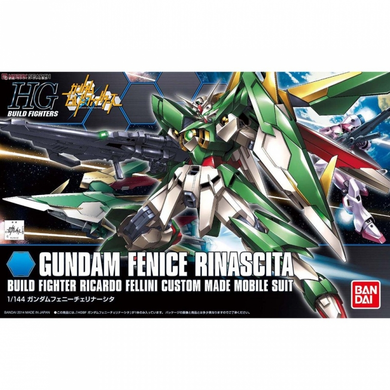 HIGH GRADE -  GUNDAM FENICE RINASCITA - CUSTOM MADE MOBIL SUIT   - MODEL KIT 1/144 