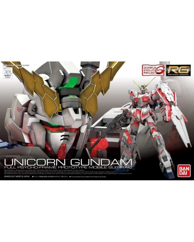 REAL GRADE - UNICORN GUNDAM - MOBIL SUIT RX-0 - SCALA 1/144 