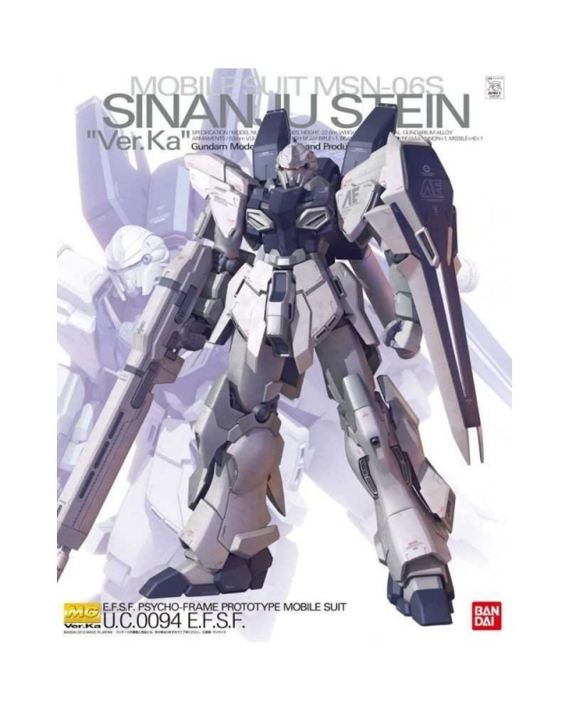 MASTER GRADE - SINANJU STEIN (NARRATIVE VER.) VER.KA MOBIL SUIT MSN-06S-2 - MODEL KIT 1/100 