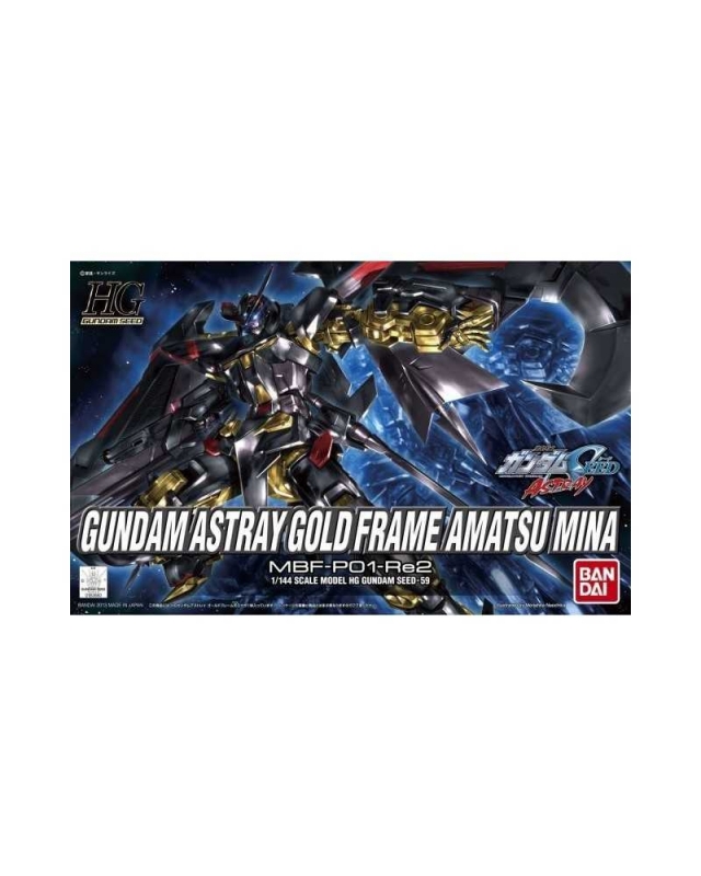 HIGH GRADE - GUNDAM ASTRAY GOLD FRAME AMATSUMINA - MODEL KIT 1/144