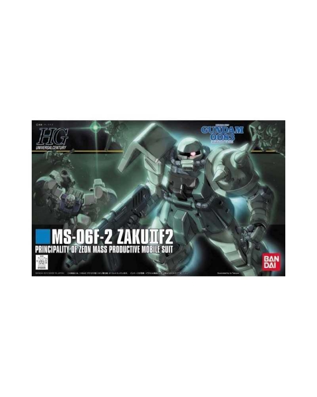 HIGH GRADE - ZAKU II F2 ZEON TYPE MOBIL SUIT MS-06F-2 - Scala 1/144 