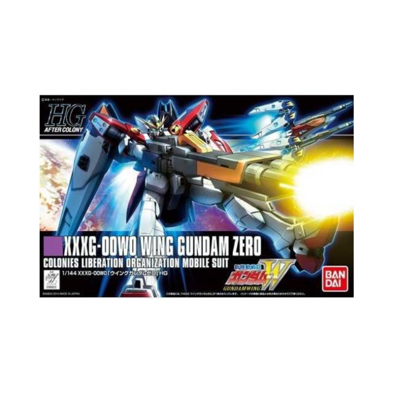 HIGH GRADE - WING GUNDAM ZERO MOBIL SUIT XXXG-00W0  - MODEL KIT 1/144