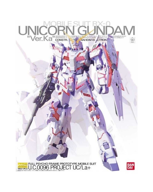 MASTER GRADE - UNICORN GUNDAM VER.KA MOBIL SUIT RX-0 - MODEL KIT 1/100