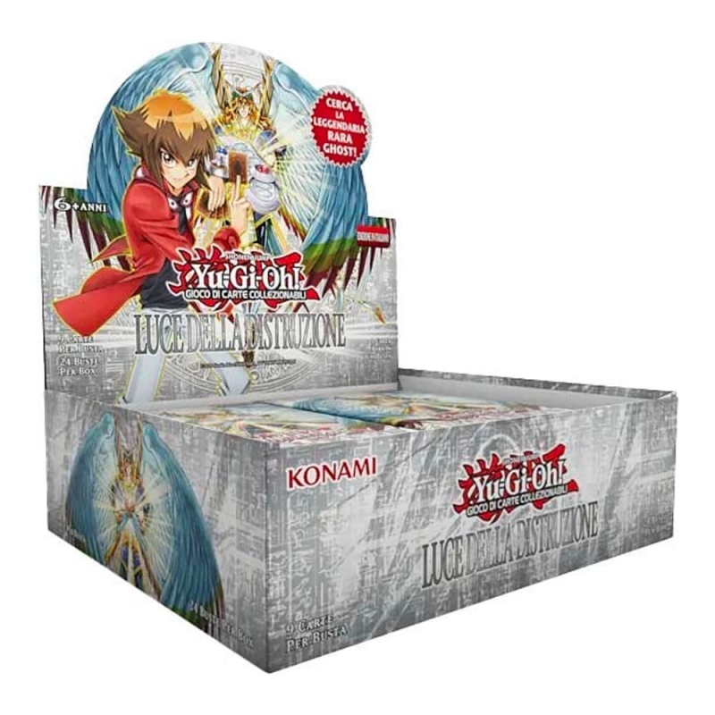 YU-GI-OH! - BOX (24 BUSTE) LUCE DELLA DISTRUZIONE UNLIMITED - ITA 