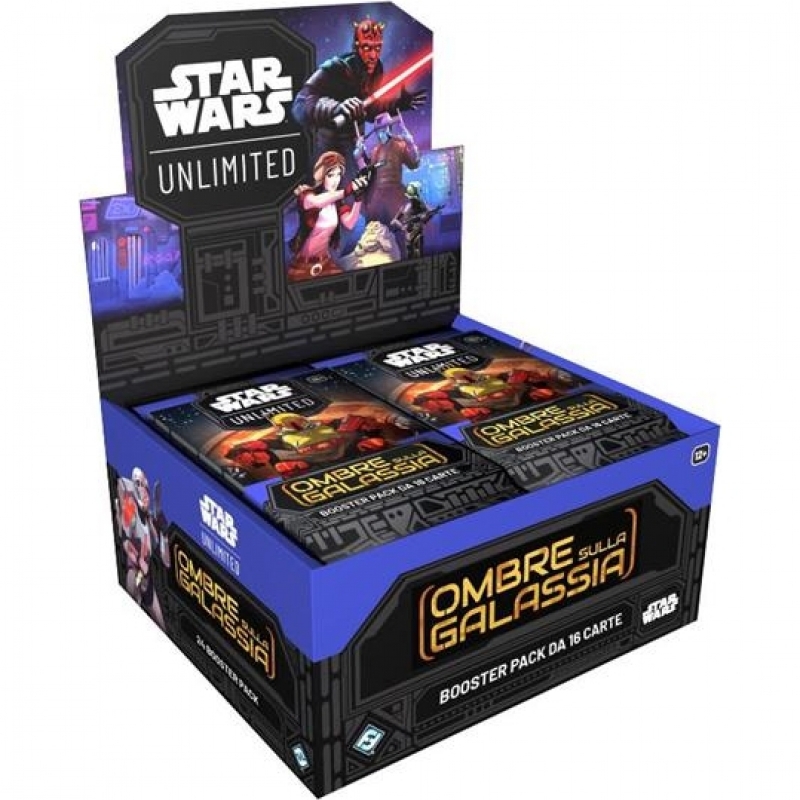 STAR WARS UNLIMITED - OMBRE SULLA GALASSIA (BOX con 24 BUSTE) - ITA