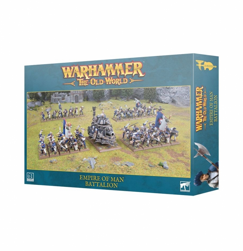 WARHAMMER THE OLD WORLD: EMPIRE OF MAN BATTALION 