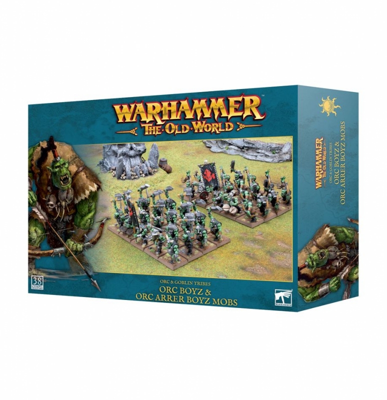  WARHAMMER - THE OLD WORLD: ORC BOYZ & ORC ARRER BOYZ MOBS