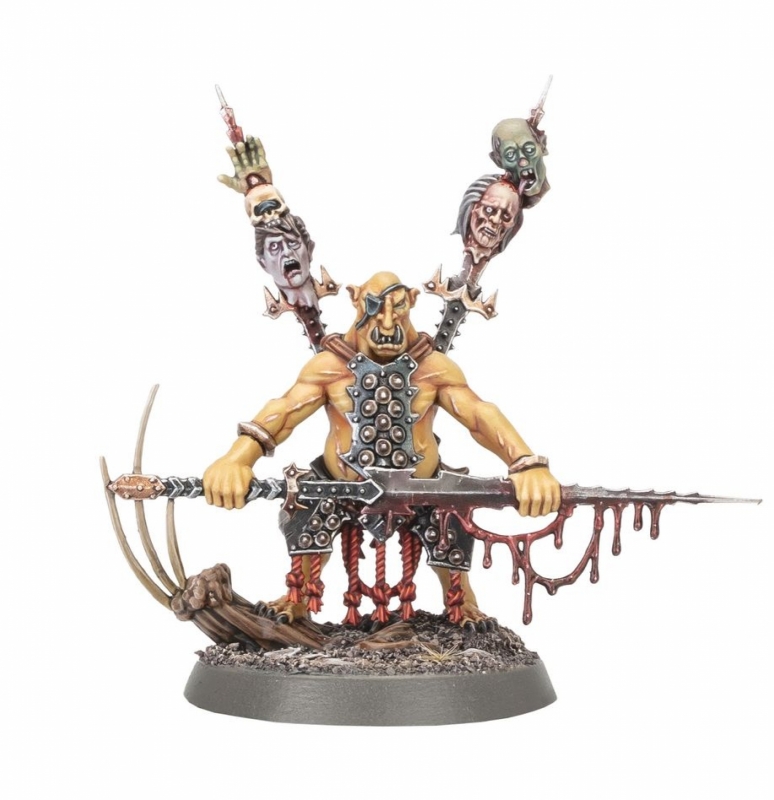 WARHAMMER AGE OF SIGMAR  - ORRUK WARCLANS Grankakkola Kapo Tagliagole