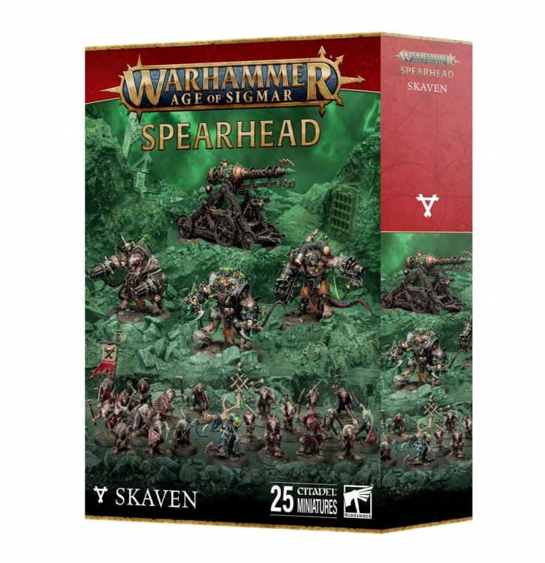 WARHAMMER AGE OF SIGMAR - PUNTA DI LANCIA SKAVEN 