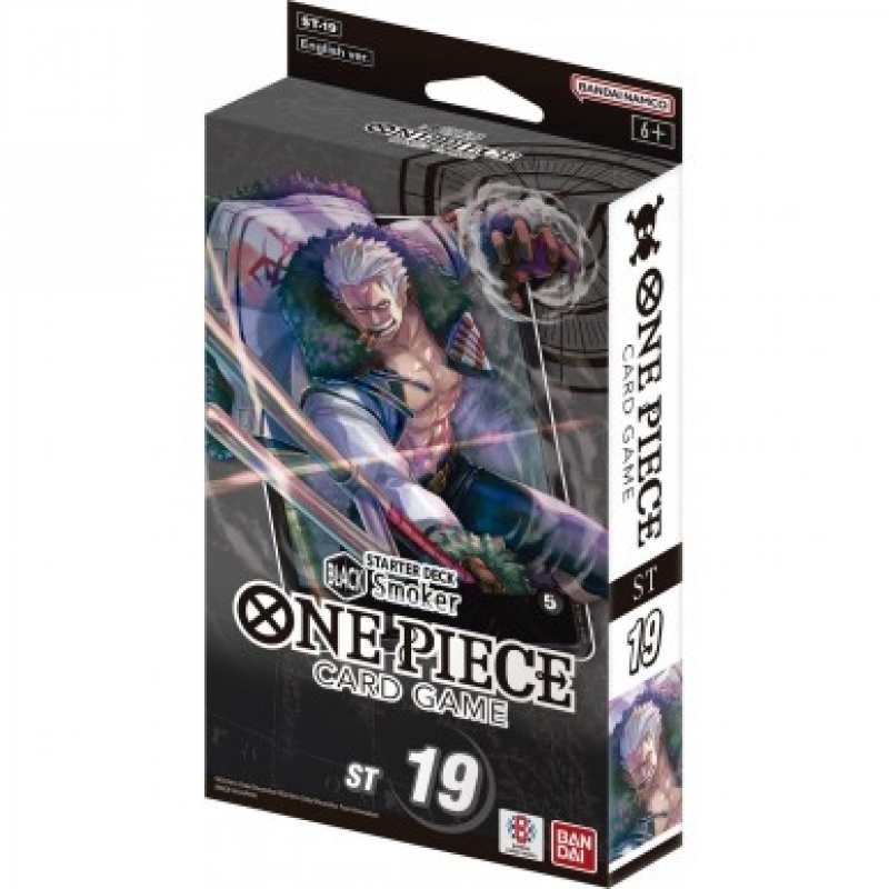 ONE PIECE CARD GAME - ST-20 STARTER DECK BLACK SMOKER - ENG