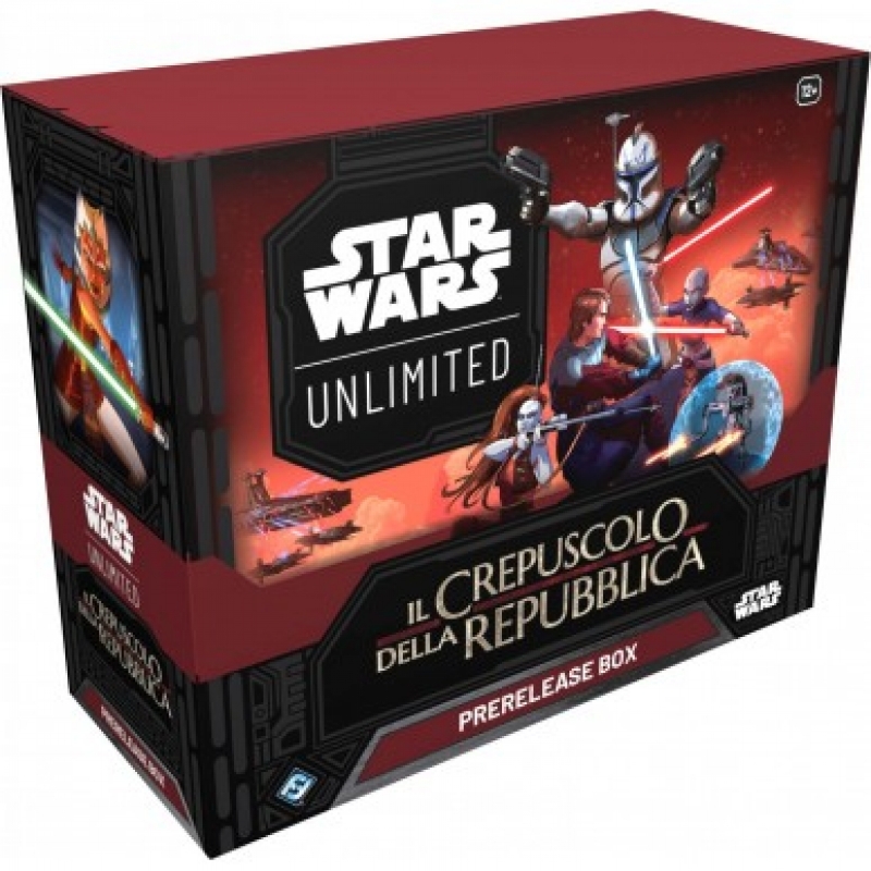 STAR WARS UNLIMITED - PRERELEASE PACK IL CREPUSCOLO DELLA REPUBBLICA (ITA)