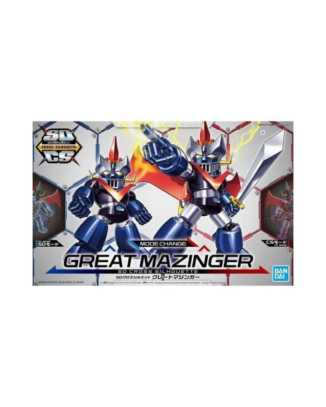 SUPER DEFORMED CROSS SILHOUETTE - GREAT MAZINGER - MODEL KIT