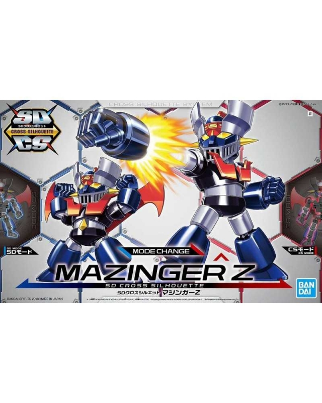 SUPER DEFORMED CROSS SILHOUETTE -  MAZINGER Z - MODEL KIT