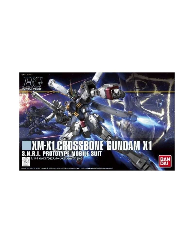 HIGH GRADE -  CROSSBONE GUNDAM XM-X1 MOBIL SUIT - MODEL KIT 1/144 