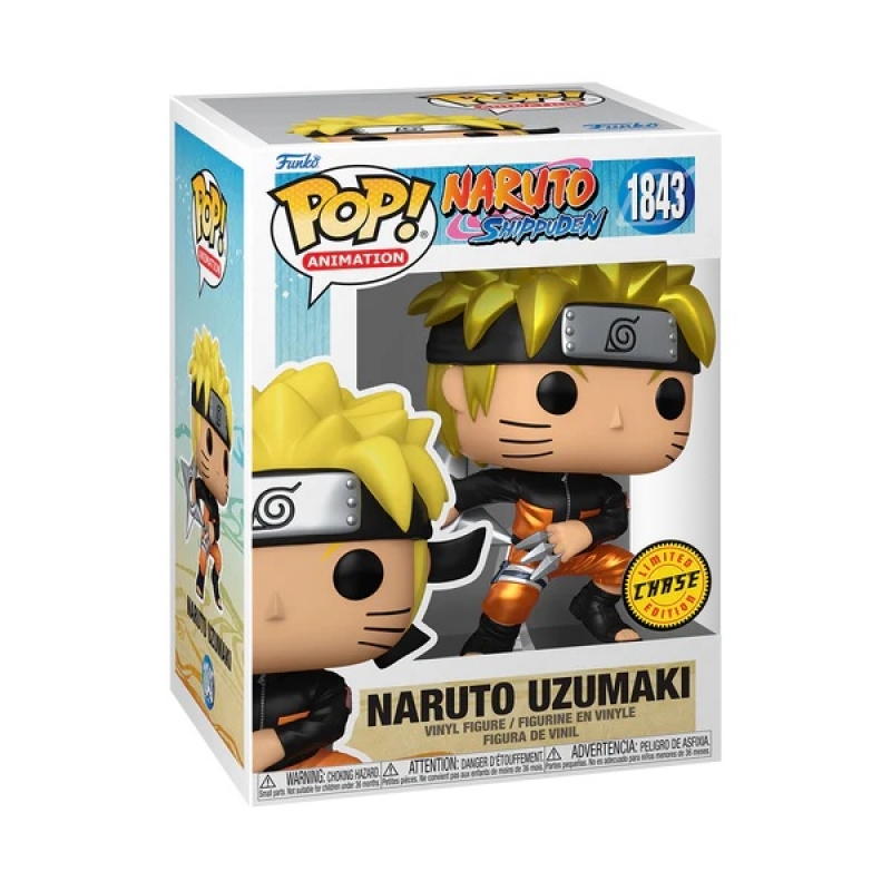 NARUTO SHIPPUDEN - POP FUNKO VINYL FIGURE 1843 NARUTO (SHURIKEN) CHASE