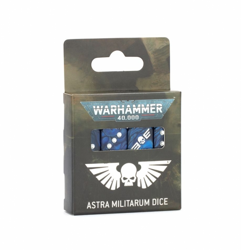 Warhammer 40.000 -  ASTRA MILITARUM SET 16 DADI 