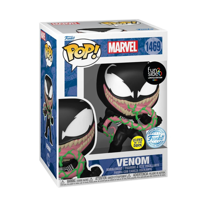 MARVEL - POP FUNKO 1469 VENOM FUNSIDE20 EXCLUSIVE GLOWS IN THE DARK