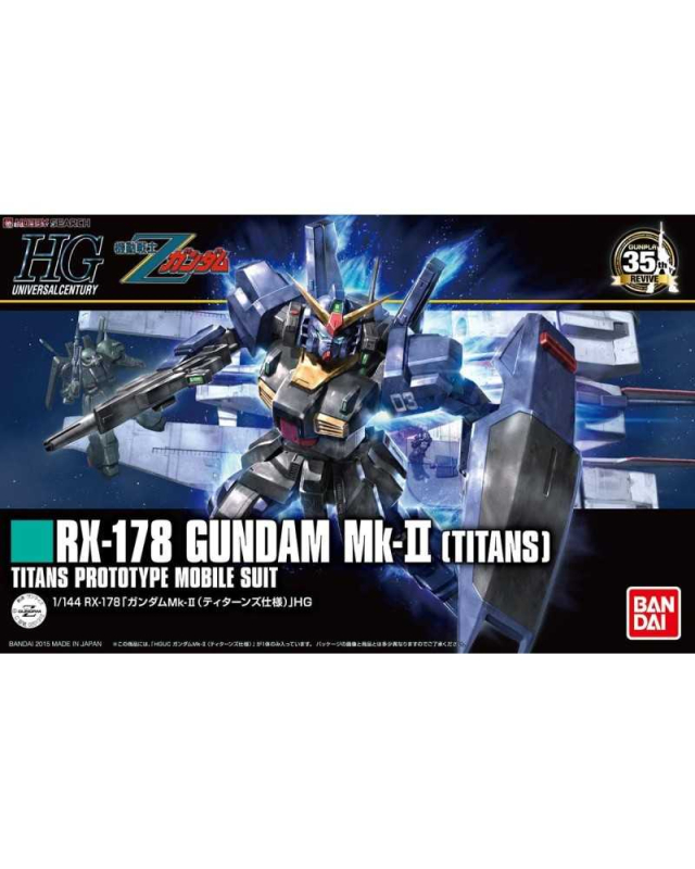 HIGH GRADE - RX-178 GUNDAM MK-II (TITANS) - Scala 1/144